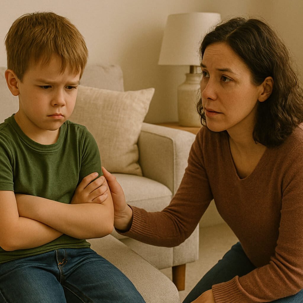 emotional dysregulation in children causing frustration and caregiver support response