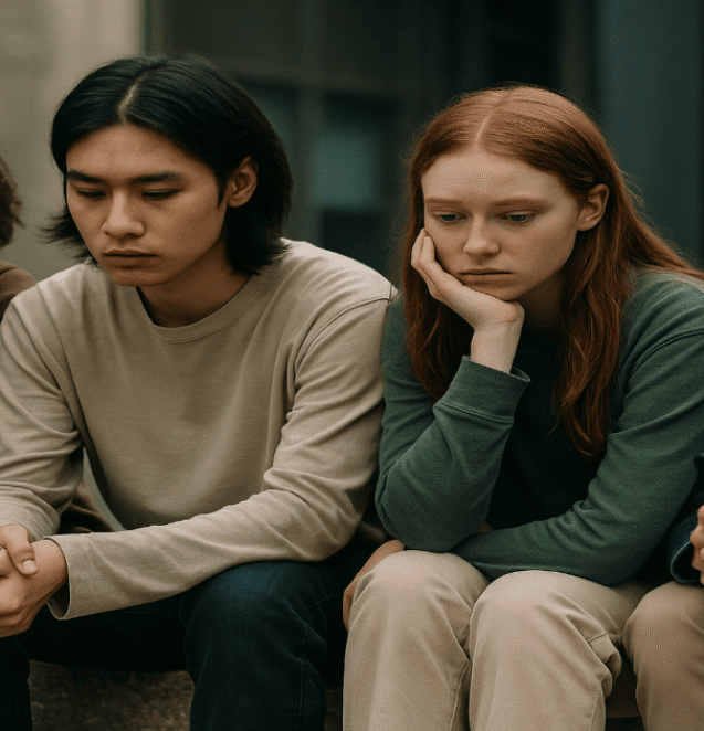 Gen Z young adults facing mental health challenges in a fast paced digital world
