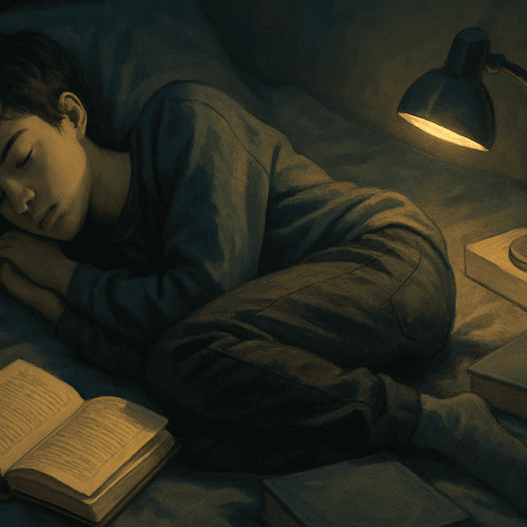 high school student burnout recovery through sleep and rest