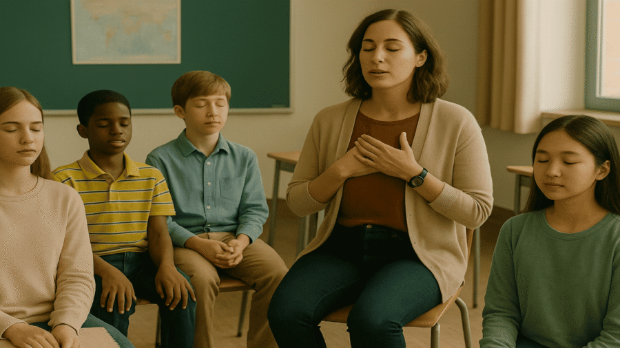 mindfulness in the classroom before academic activity