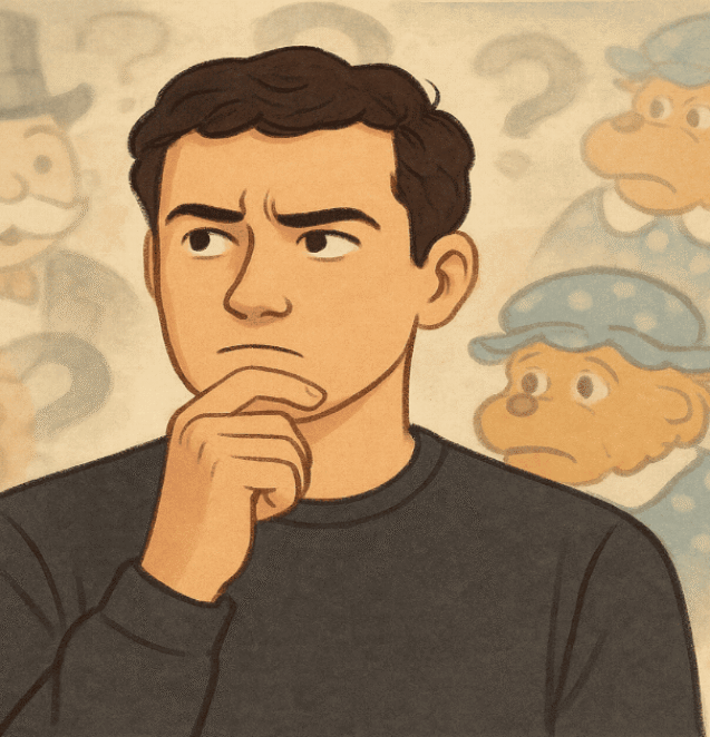 the mandela effect why false memories feel real illustrated with a person doubting their memory