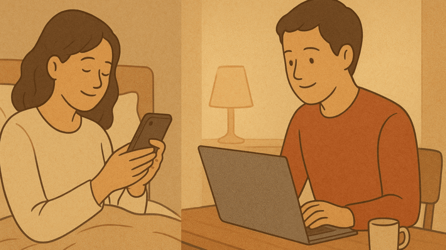 Emotional connection in long-distance relationships through video communication