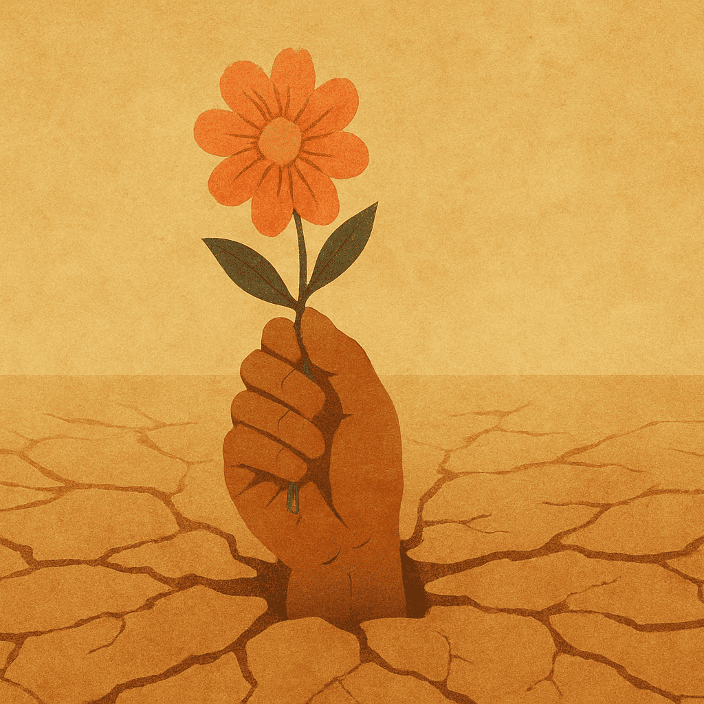 Healing childhood trauma and adult relationships symbol of growth and emotional recovery