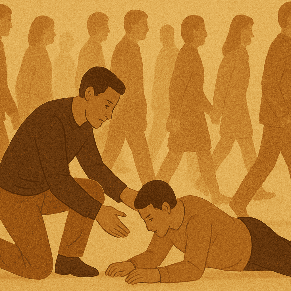 bystander effect real-life situations helping behavior in public settings