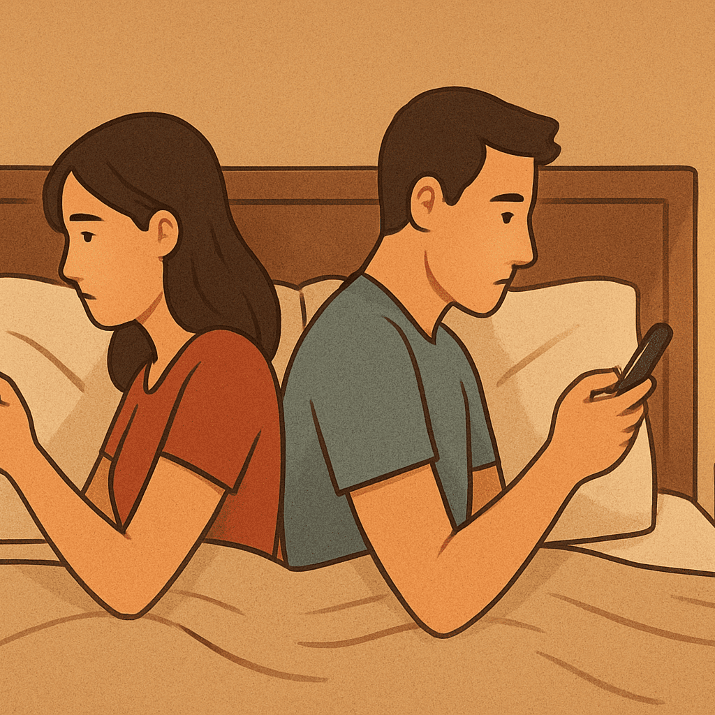 emotional disconnection caused by silence in relationships